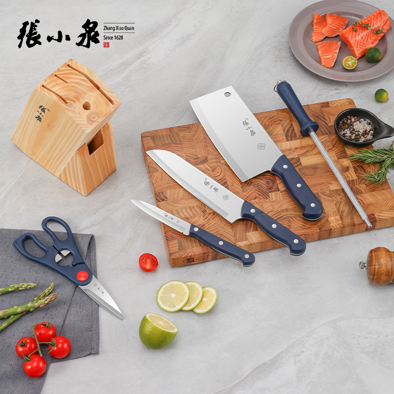 张小泉 锋木系列套装刀具六件套- D40610100高清大图