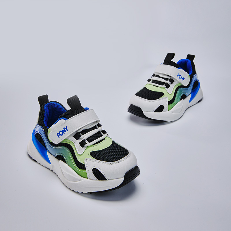 ponypony波尼男中童2023新款运动休闲舒适运动鞋234k1md57bl