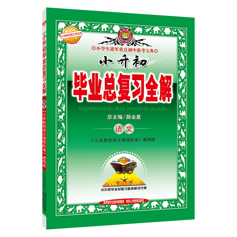 [正版]小升初毕业总复习全解 语文 数学 全国通用版 小学生进军重点中学练习册 金星教育小升初数学总复习资料