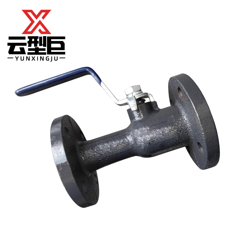 云型巨 铸铁法兰排污球阀QJ41S-16 DN40 个高清大图