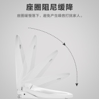 松下(panasonic) 智能马桶盖 抗菌智能坐便盖板洁身器电子座便盖DL-T609CWS