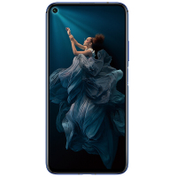 荣耀20 4800万超广角AI四摄 3200W美颜 麒麟Kirin980全网通版8GB+256GB 幻影蓝 移动联通电信4G全面屏