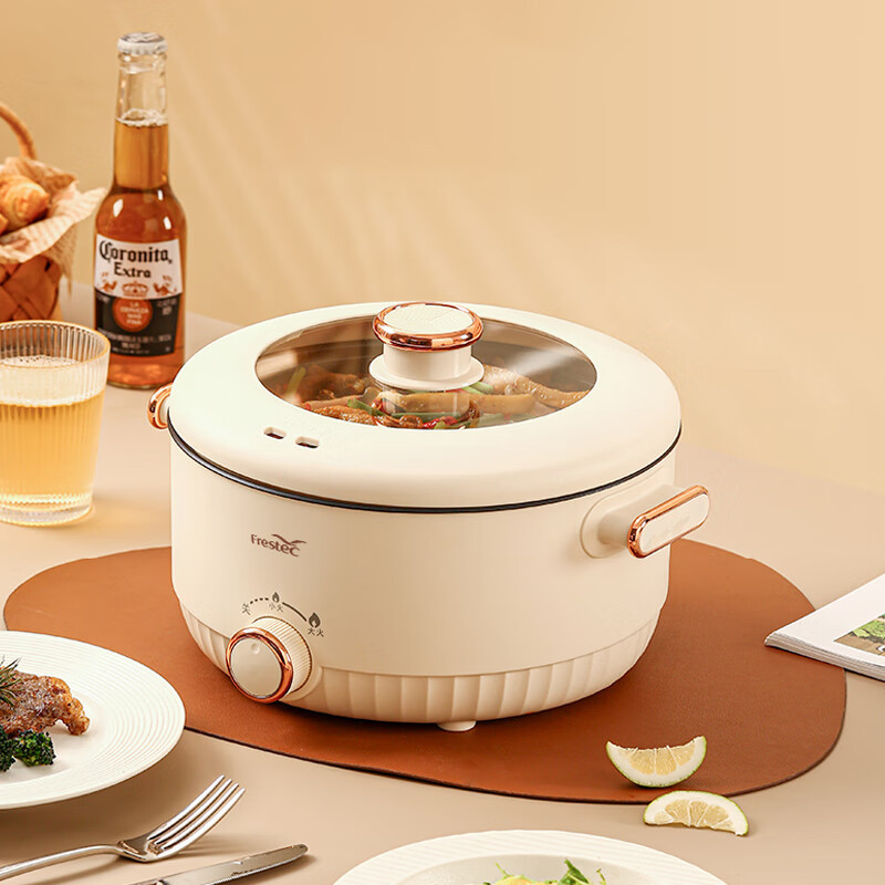 新飞(Frestec)电火锅大容量 6L多用途锅 FTZG-R157高清大图