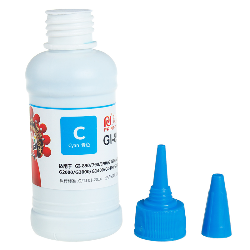 天威 CANON-GI890-100ML-青色墨水 适用佳能GI-890/790/190/G3800/G2800