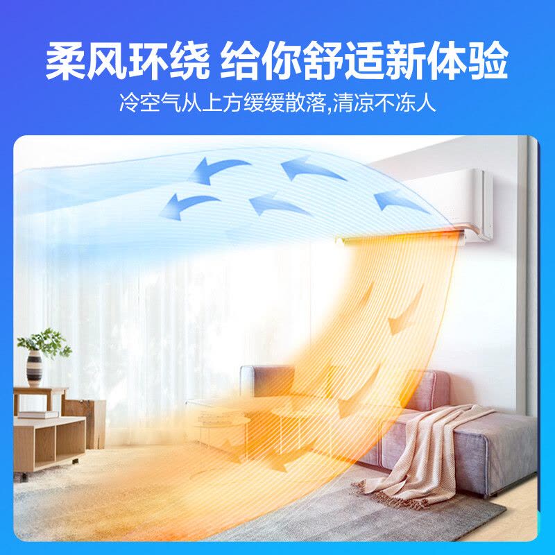 科龙(KELON)1.5匹变频 新一级能效 家用空调挂机 冷暖柔风 节能挂壁式KFR-35GW/QAA1(1P69)图片
