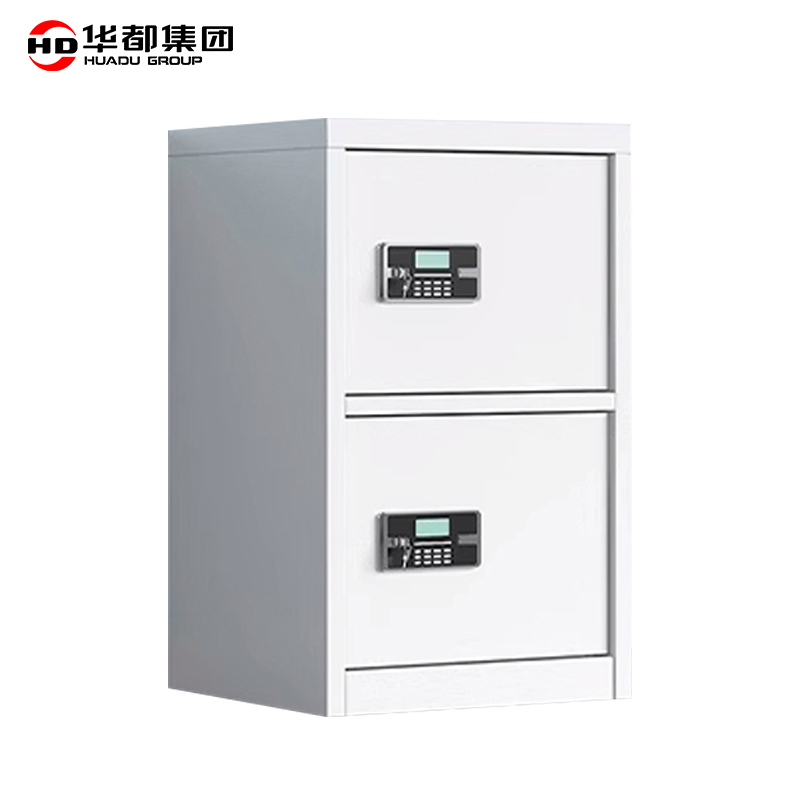 华都HDG-78 电子密码锁二门保密柜华都保密柜档案柜文件柜办公柜钢制铁皮柜保险柜指纹密码国保锁防盗柜高清大图