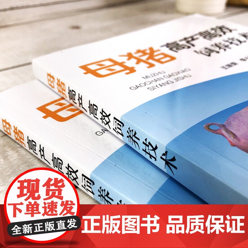 母猪高产高效饲养技术 王丽荣 化学工业出版社 正版书籍高清大图