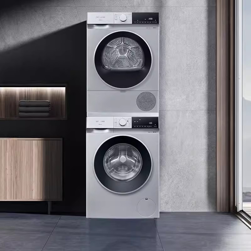 西门子WG52E1U80W+WQ53E2D80W洗烘套装 10kg 10kg 冷风护理高清大图