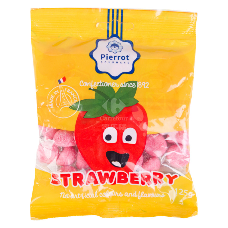 倍乐果迷你草莓味糖125克