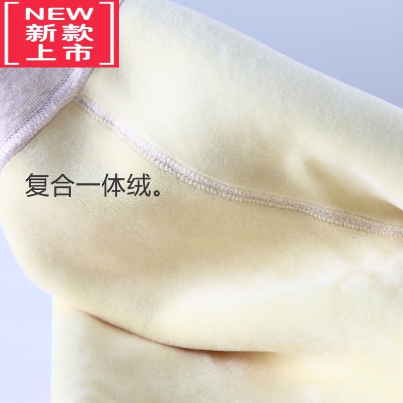 可莉允女童保暖裤加绒内穿一体绒秋冬款秋裤棉裤女孩冬季中大童宝宝图片