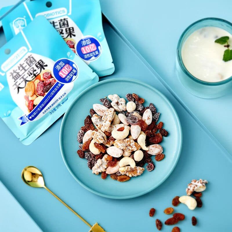 益生菌天天坚果189g图片