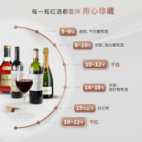 Haier海尔红酒柜 恒温红酒柜 320升 葡萄酒储立式冰柜 家用冷柜冰吧 饮料冷藏展示柜 侧开门 JC-320(BD)