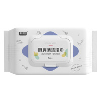 佳燕(JIAYAN)厨房湿巾加大加厚80抽一次性油烟厨具去油去污清洁湿纸巾80抽*1包[JY-CF832]