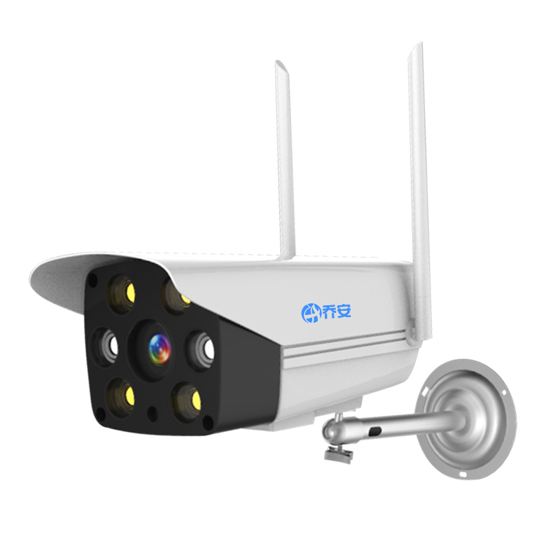 乔安128G无线摄像头可连手机远程室外wifi监控器高清夜视智能网络家庭家用店铺商用室内门口户外防水摄像机套装高清大图
