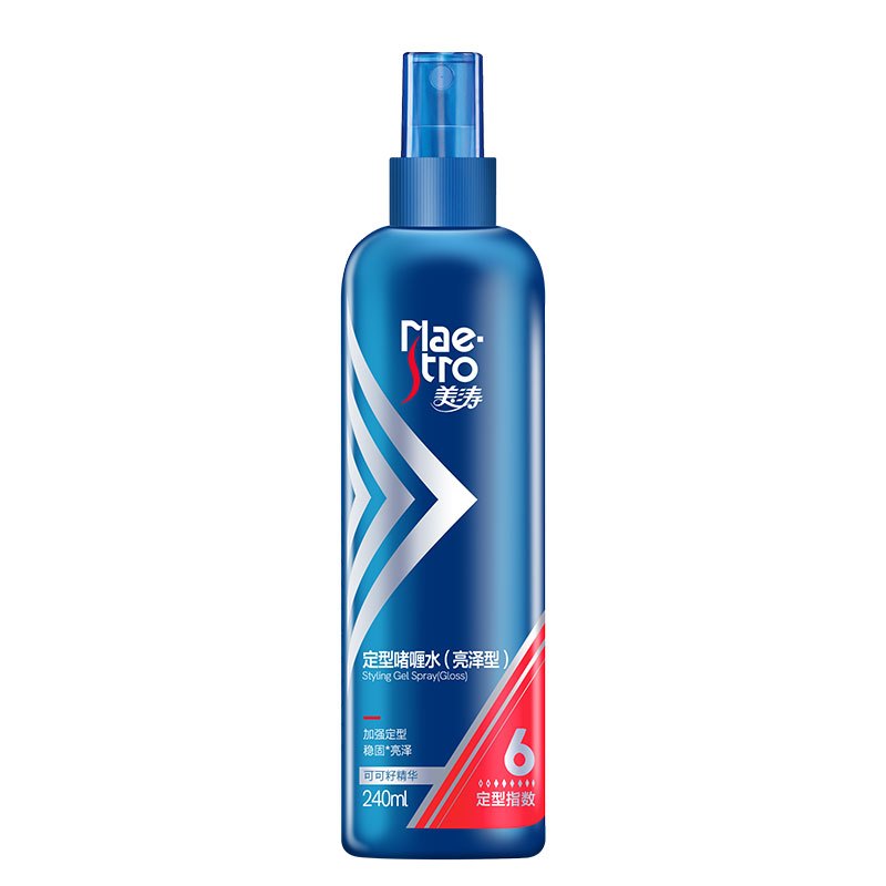美涛(Maestro)定型啫喱水240ml* 2瓶装定型水 啫喱水 2瓶共计480ml高清大图