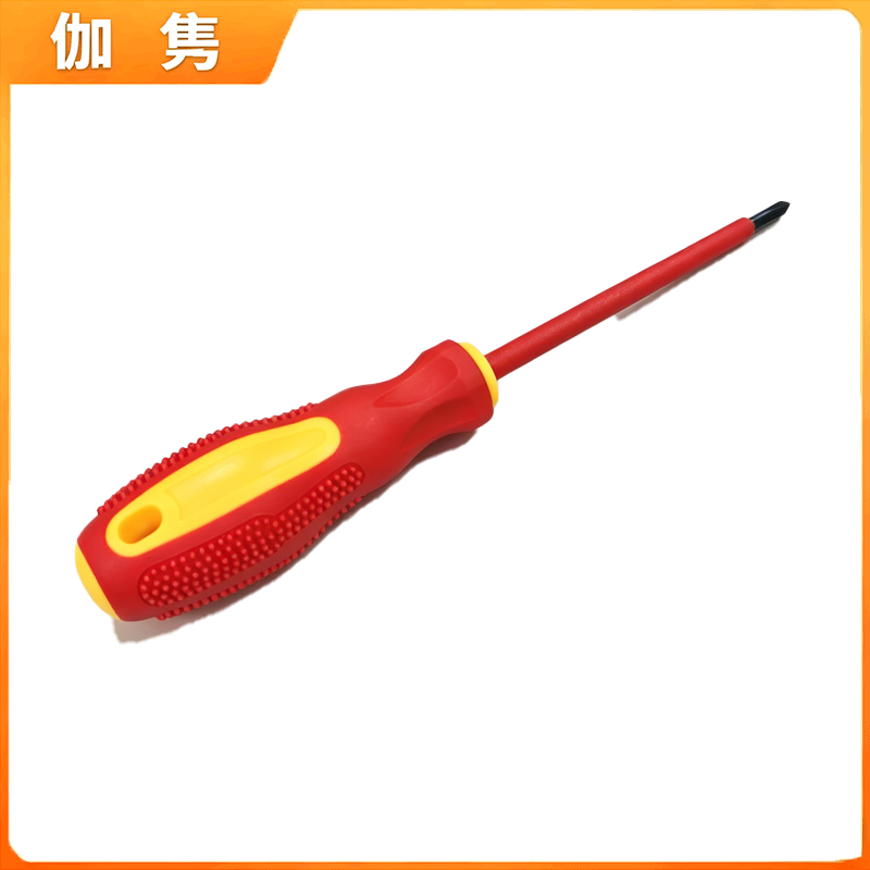伽隽 绝缘十字螺丝刀 4*100mm 把高清大图