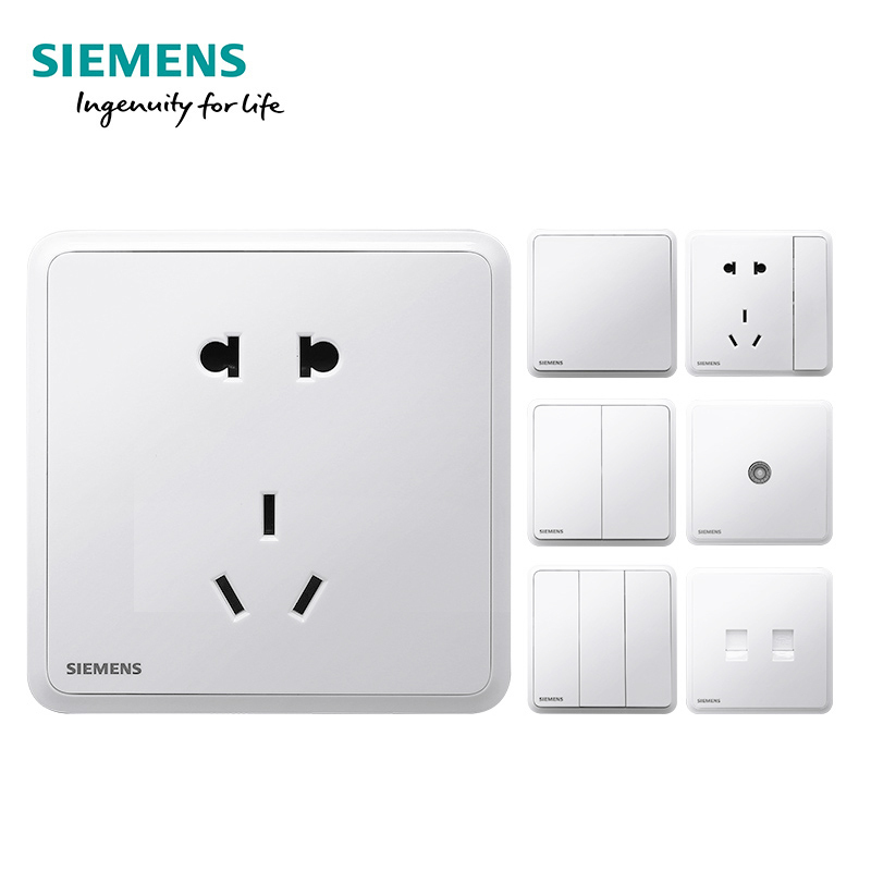 西门子(SIEMENS)开关插座 灵蕴辰曦白系列