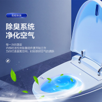 箭牌(ARROW)卫浴官方家用一体式全自动冲洗喷射虹吸式多功能杀菌小户型智能马桶坐便器AKE1117
