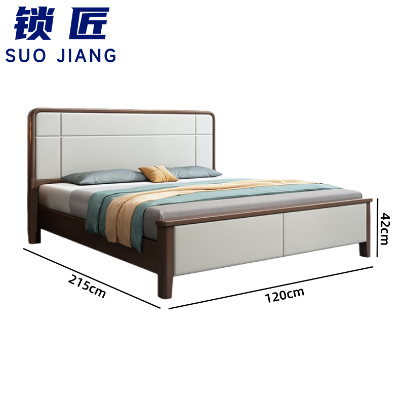 锁匠 简 约 员工床高清大图