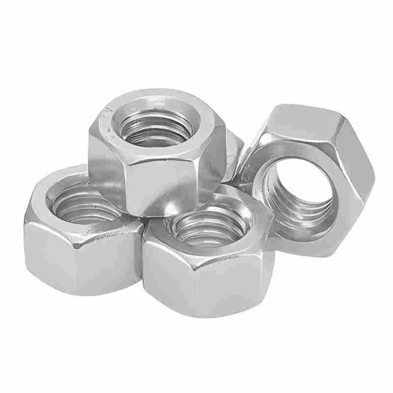 志浪 304不锈钢六角螺母M8 个高清大图