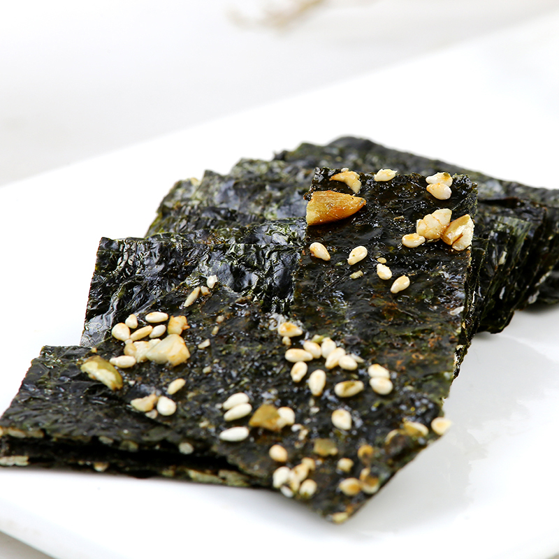 阿一波夹心海苔脆3种口味组合装即食海苔儿童宝宝零食