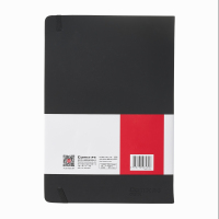 齐心 C5900 优品商务皮面本 B5 122张 黑 一本