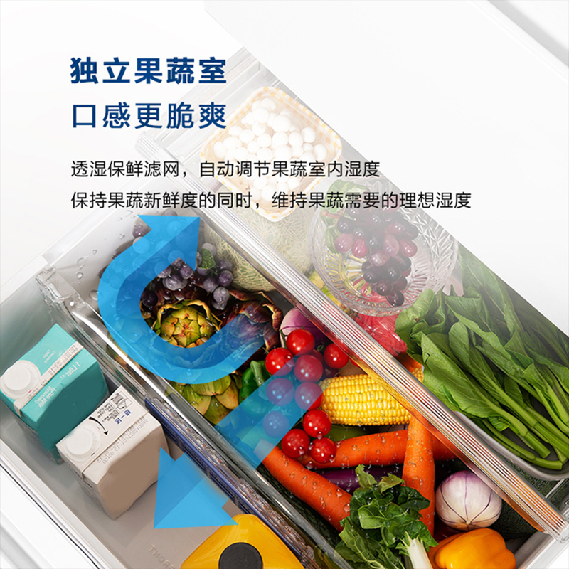 松下(Panasonic)多门冰箱NR-EC57XT-W5 490L原装进口 纳诺怡X除菌除异味 自动制冰 透湿保鲜风冷