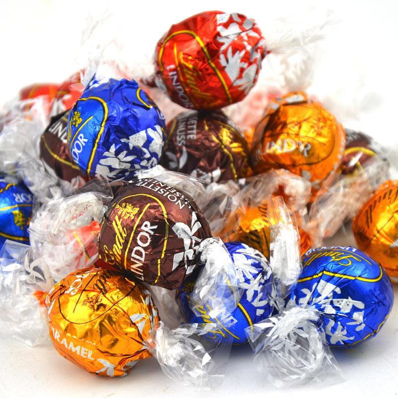 瑞士莲巧克力软心球lindor牛奶巧克力400g婚庆喜糖果散装批发