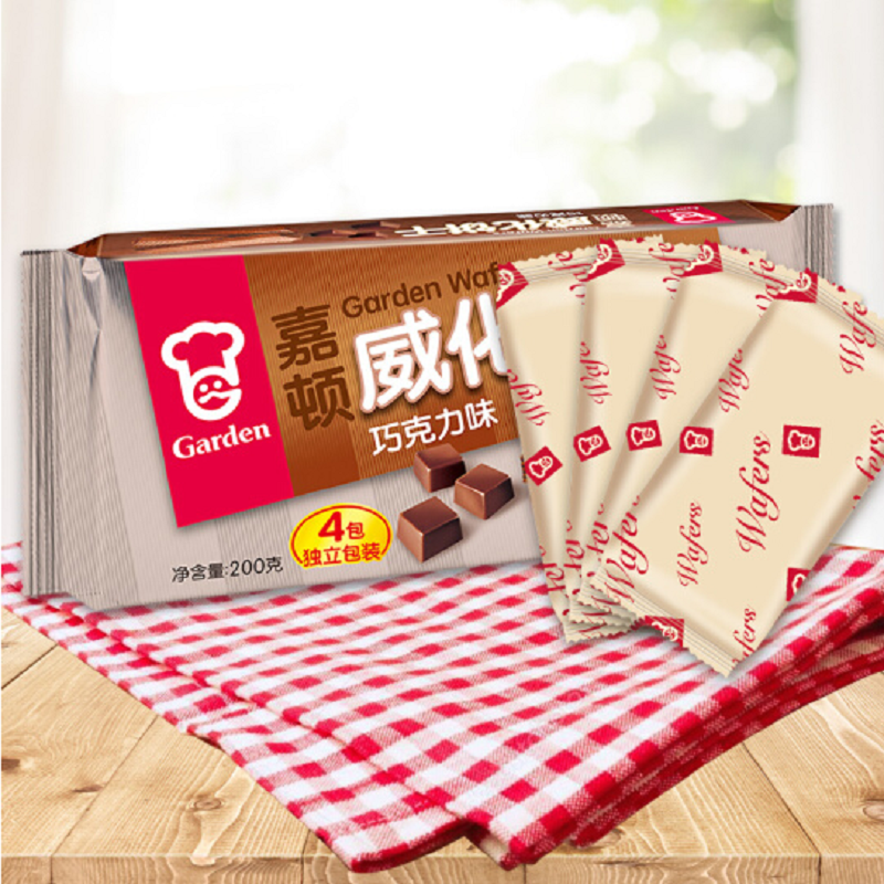 嘉 顿200g威化巧克力味