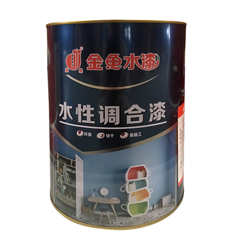 金鱼 白水性调和漆 标价为每kg价格