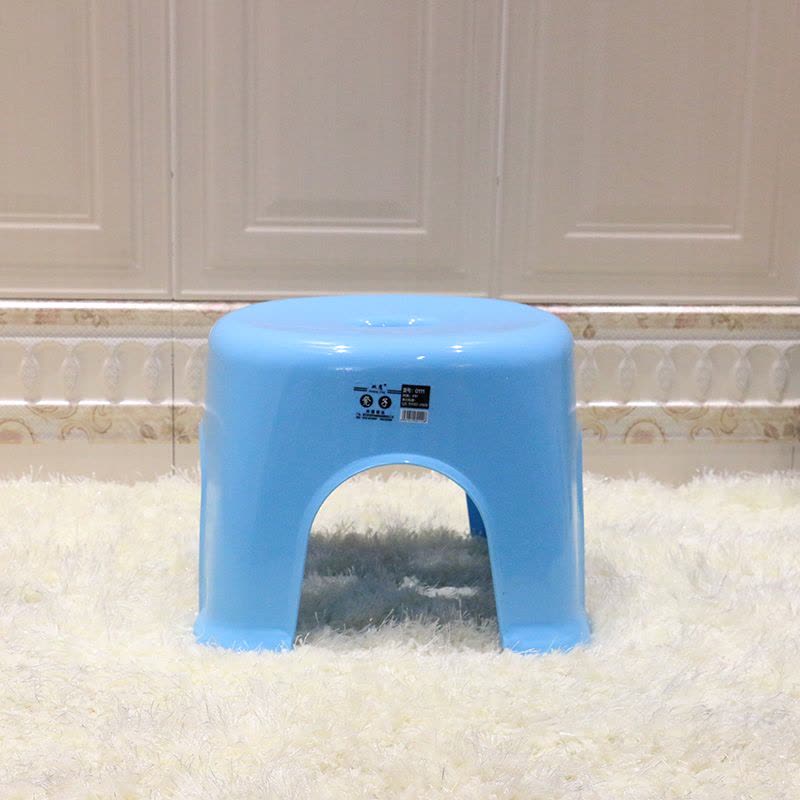 佳家达(JIAJIADA) 加厚儿童凳矮凳塑料凳子大小板凳方凳餐桌凳防滑凳换鞋凳成人脚凳图片