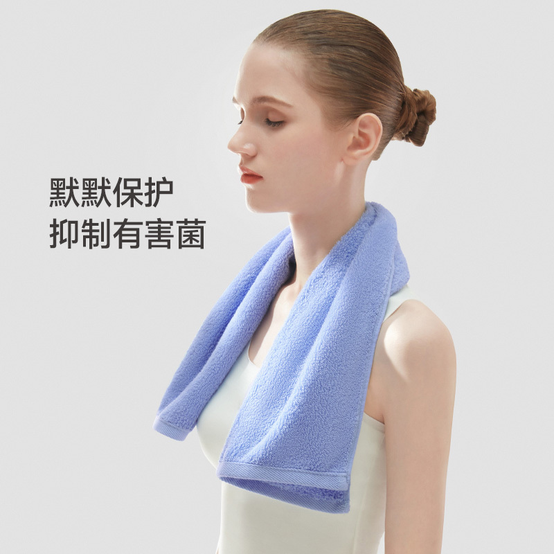 最生活 青春毛巾轻柔款A1193绿色 32*70cm*1条装-