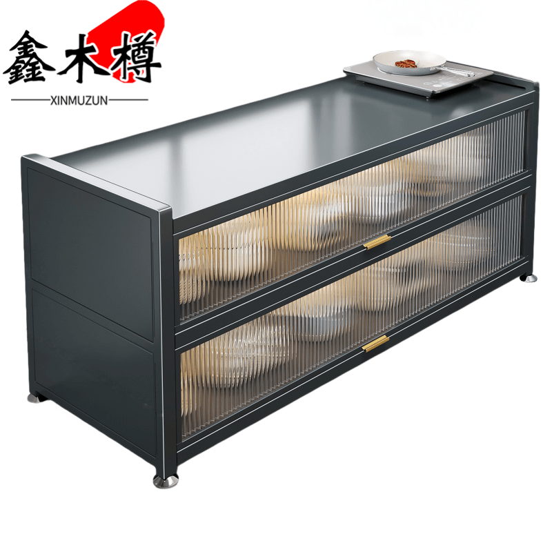 鑫木樽收纳柜100*42*80cm个高清大图