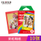 富士(FUJIFILM)INSTAX 拍立得相纸 mini7c/8/9/25/90/70通用花边快显胶片炫彩版(10张)