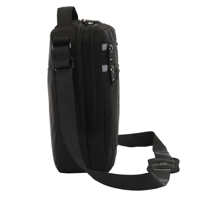 SUISSEWIN瑞士经典时尚商务休闲挎包单肩包B026高清大图