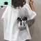 帆布小包包女包新款2020卡通可爱涂鸦少女包个性百搭单肩斜挎包潮NEW LAKE女斜挎包