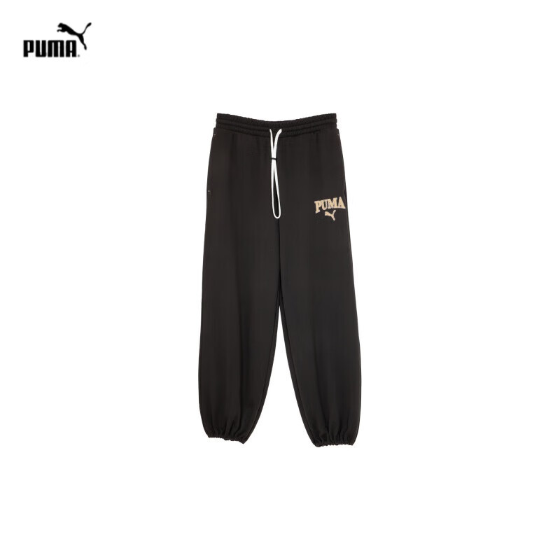 彪马(PUMA) 男女同款抽绳长裤 SQUAD SWEATPANTS DK 682928-01