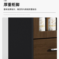 鑫金虎茶水柜现代简约储物柜置物柜S9 1200*400*810mm