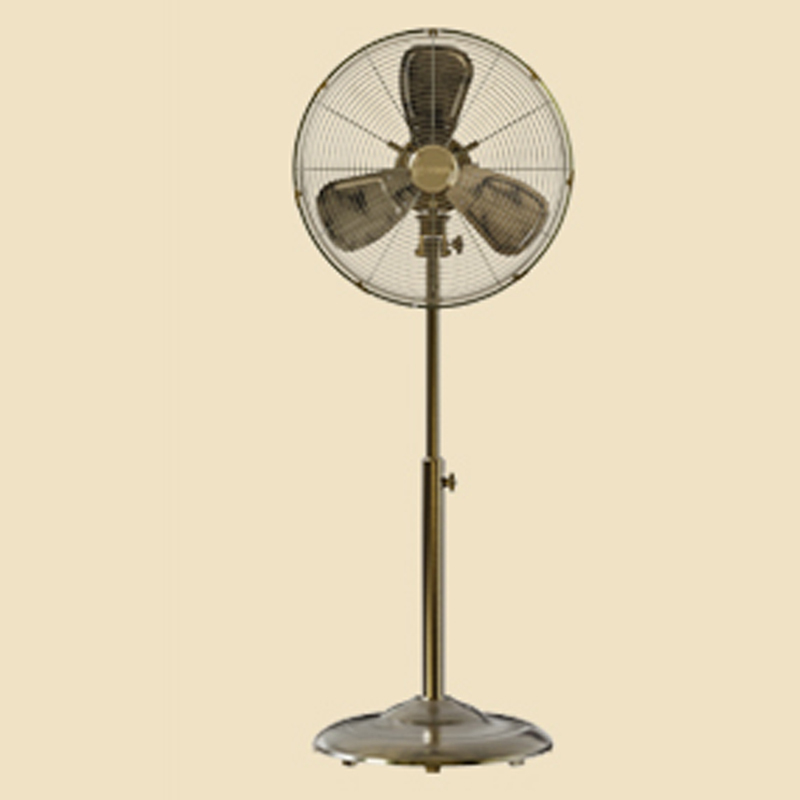 艾美特落地扇家用电风扇老式金属仿复古怀旧电风扇16寸fp4022s
