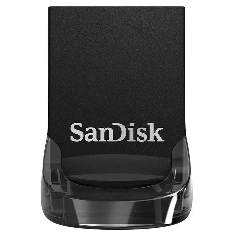 闪迪(SanDisk)酷豆(CZ430)128GB USB3.1高速 U盘 黑色 迷你便携优盘 车载优品u盘