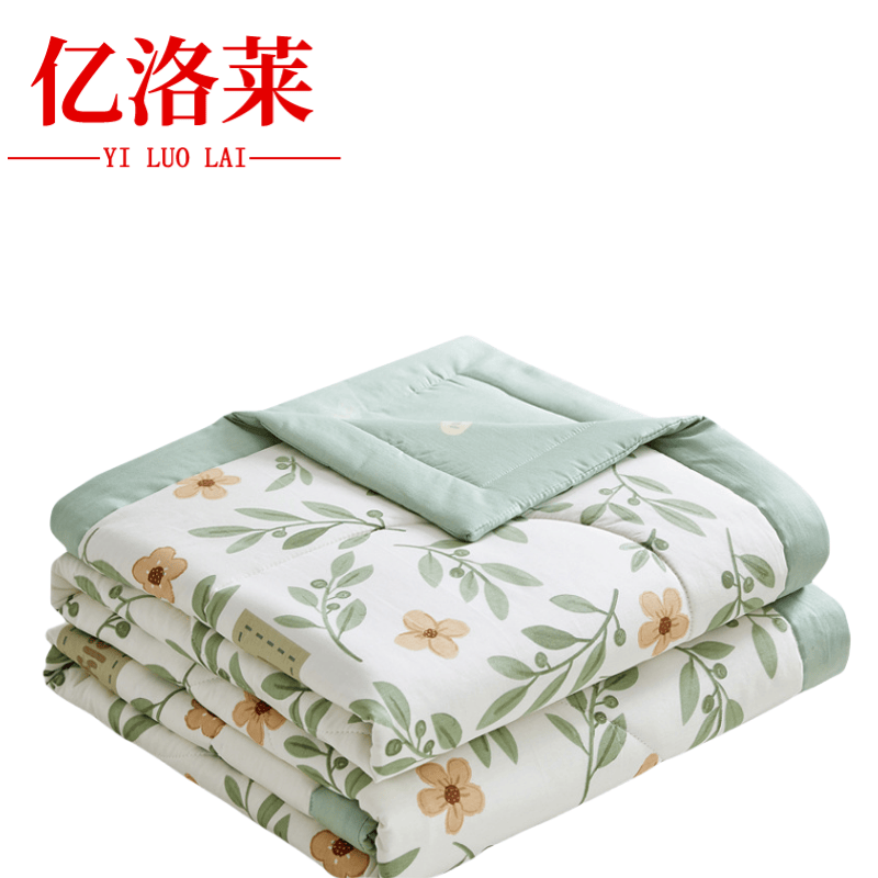 亿洛莱 家用夏被 200*230cm 条高清大图