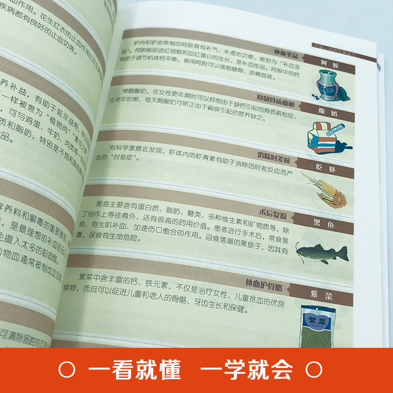 [醉染正版]饮食宜忌速查全书营养美食怎么吃彩色图解吃出健康 养生指南肿瘤症糖尿病高血压中老年人健康养生五谷杂粮糖尿病高血高清大图