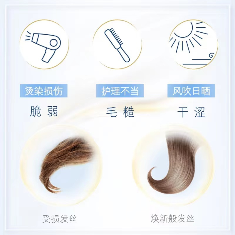 多芬(Dove)密集滋养洗护套装 修护干枯烫染受损发质(洗护700g×2+洗护400g)
