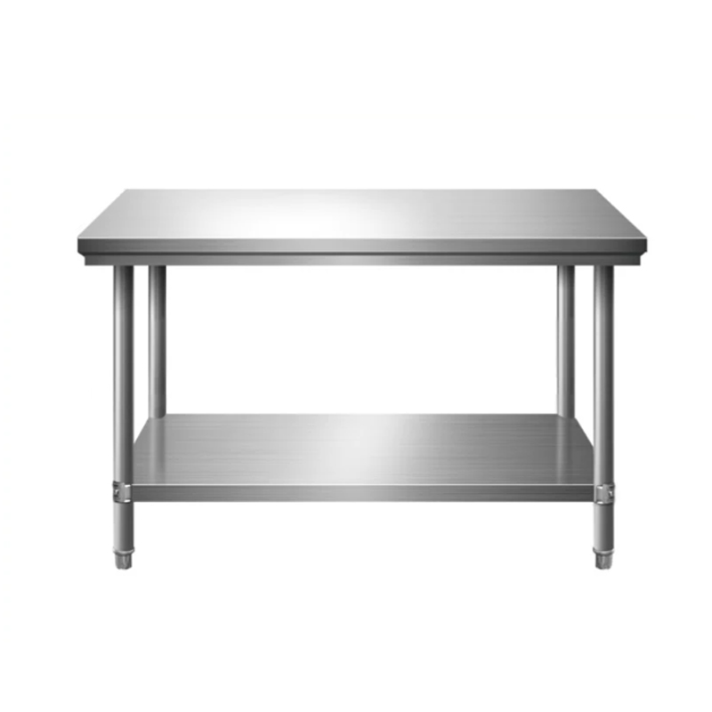 豫众诺 不锈钢工作台 双层80*60*80cm 台高清大图