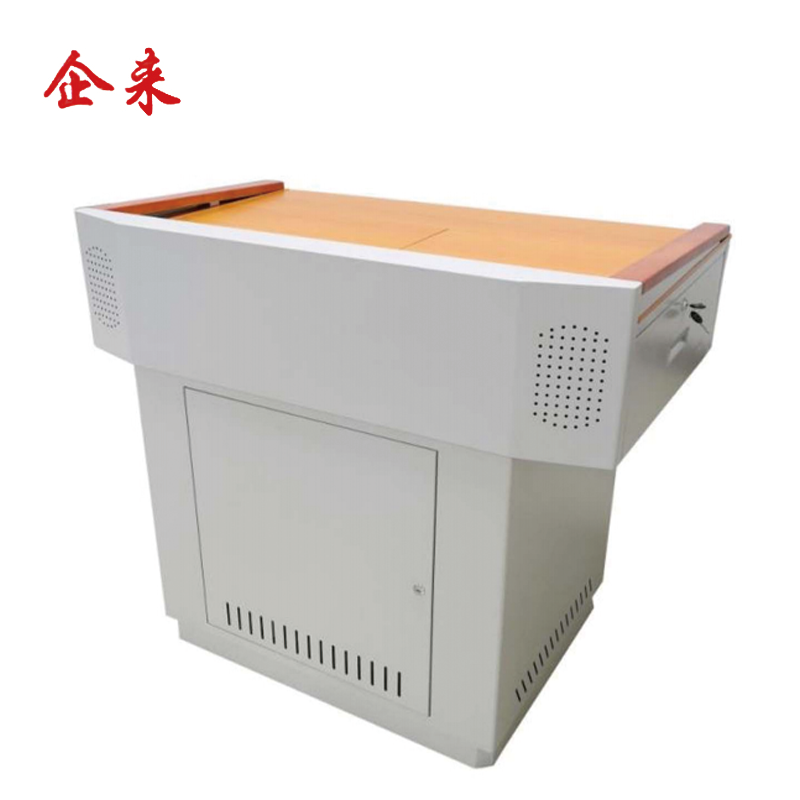 企来多媒体讲台 1100*670*950mm 张高清大图