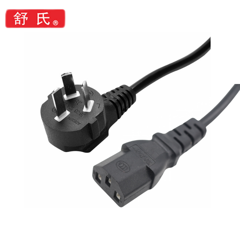 舒氏电源线 品字型母头 C13 3×1.5mm² 2m高清大图