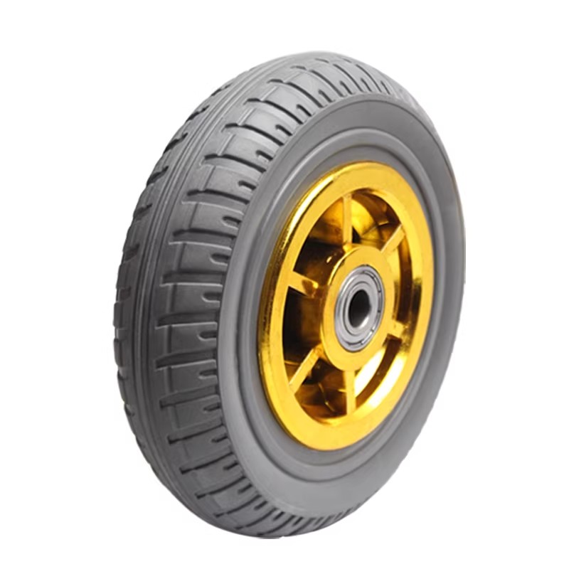 丰奋 橡胶轮 手推车轮 4寸100mm 个高清大图