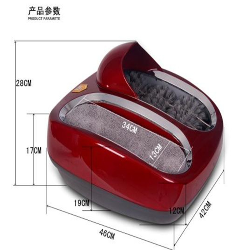T踏智能鞋底消毒清洗机香槟金色