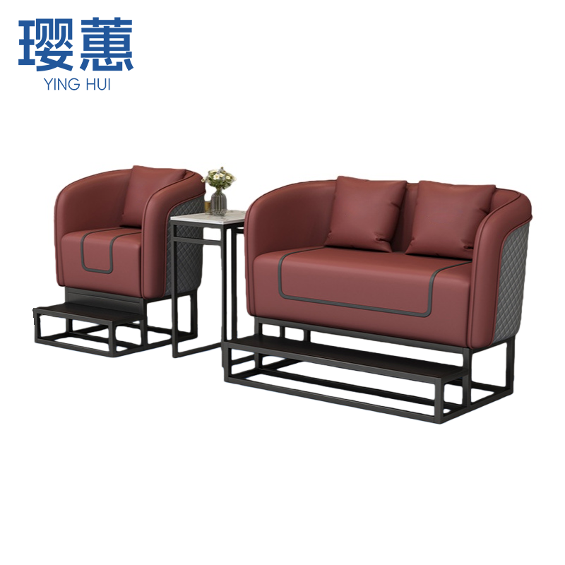 璎蕙 观球沙发1+1+茶几 套高清大图