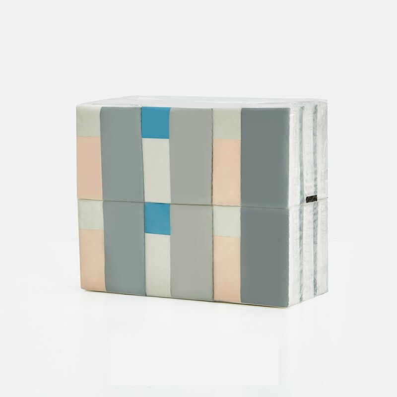 柚家自然无香纸手帕 4组装6946 便携式72包/箱